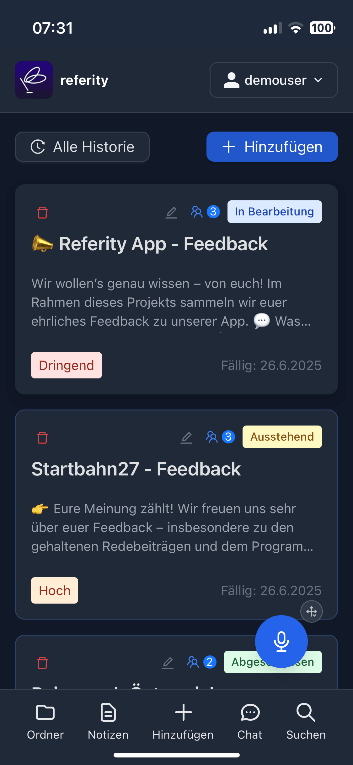 referity Screenshot 1
