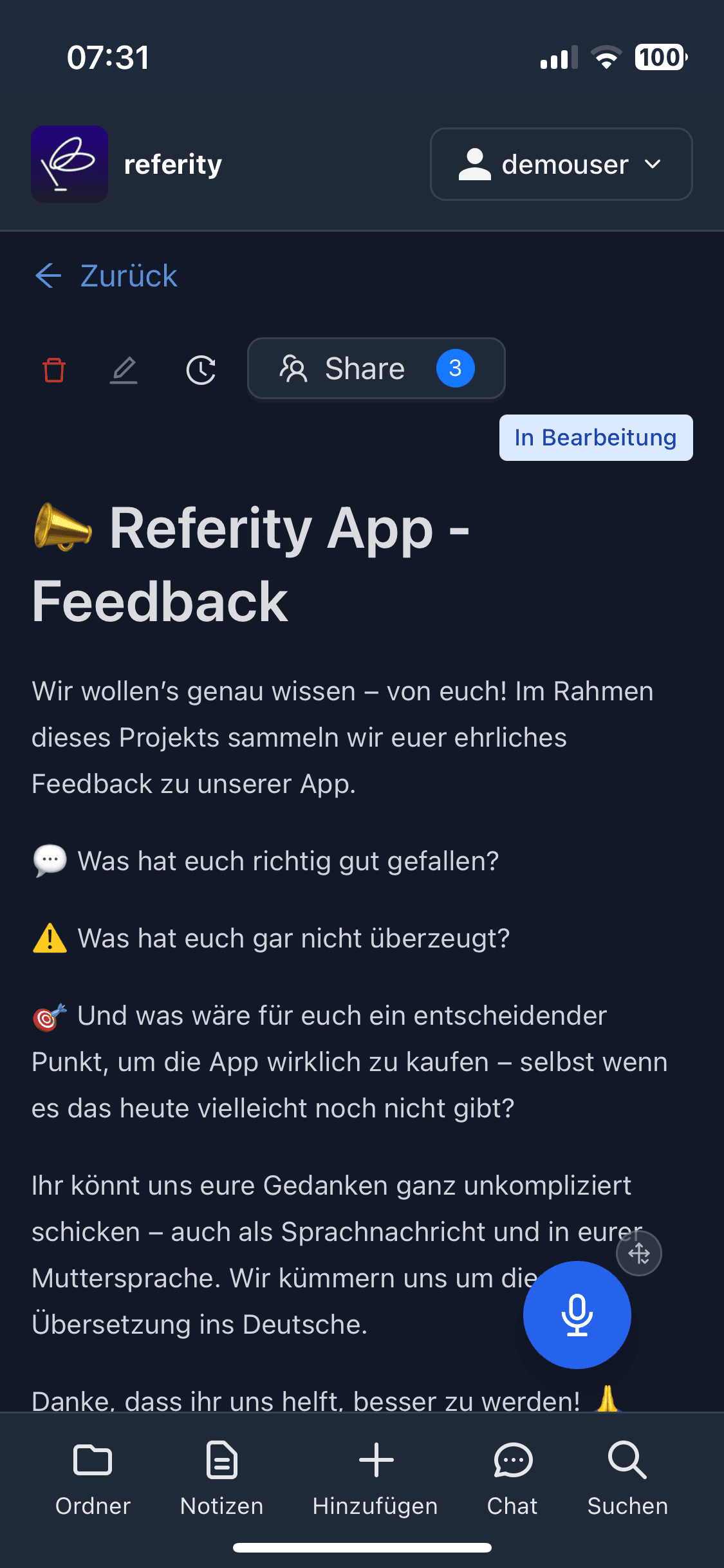 referity Screenshot 2